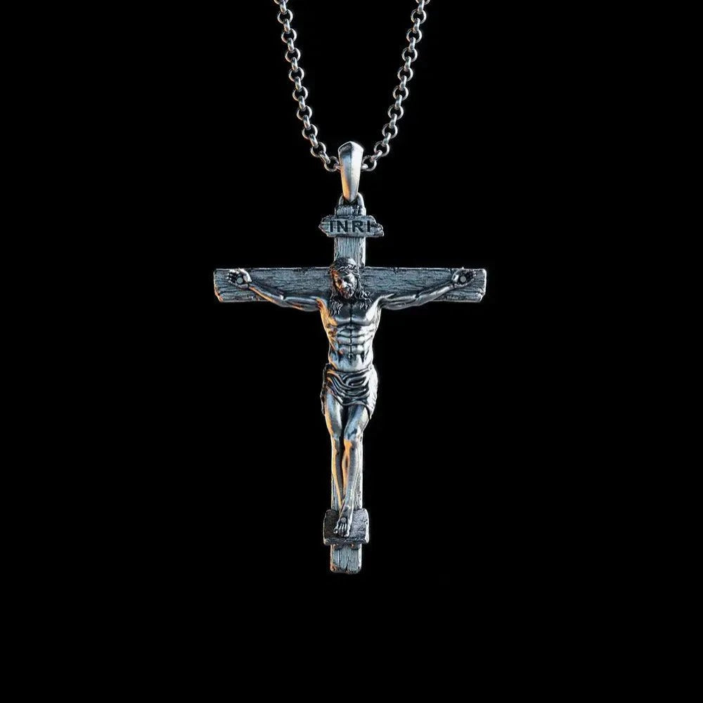 Colar Crucifixo Jesus Cristo - A Crucificação - Sagrado Tesouro
