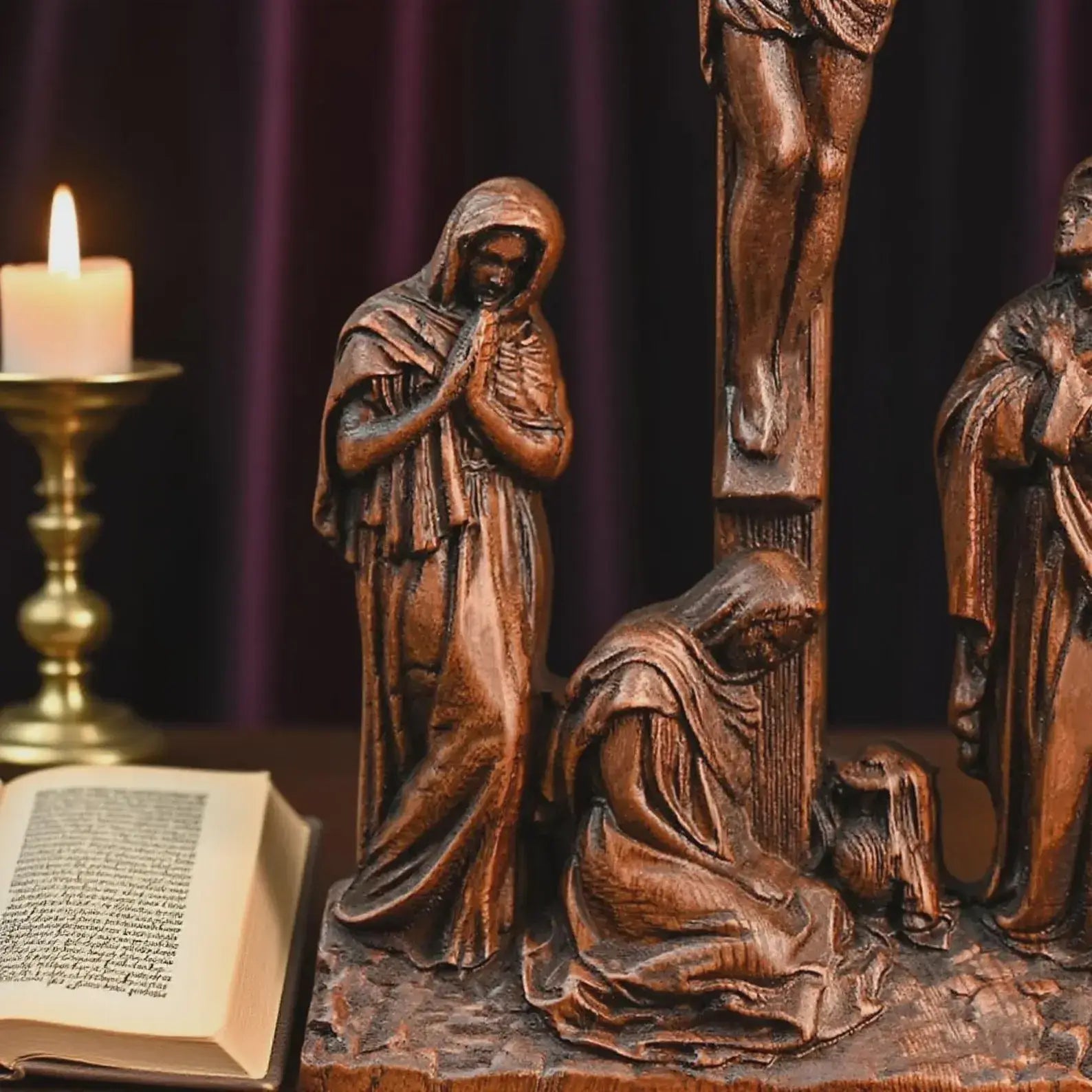Crucifixo de Madeira - Sagrado Tesouro