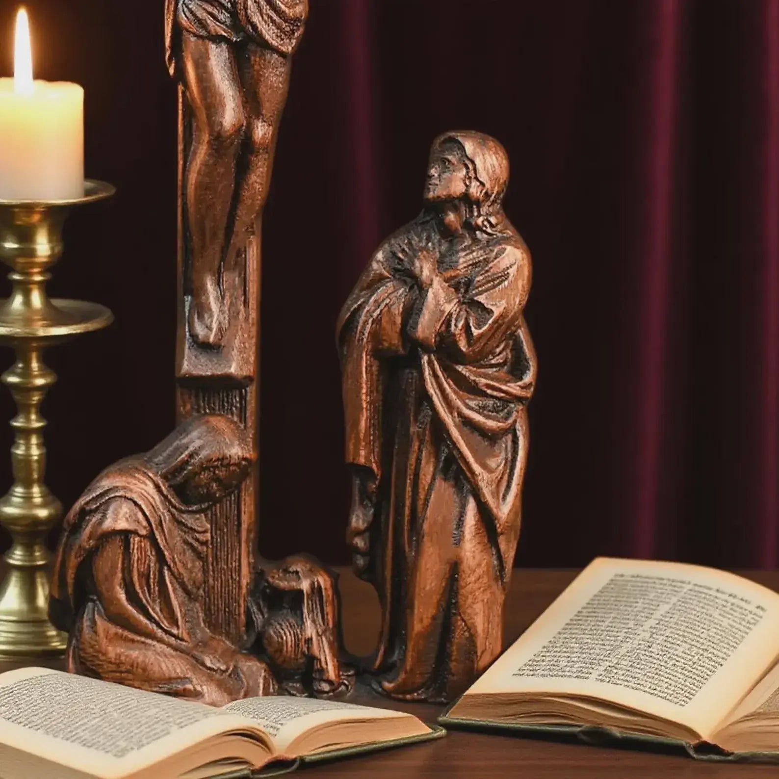 Crucifixo de Madeira - Sagrado Tesouro