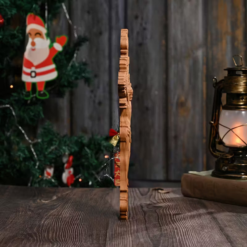 Cruz Exorcista de São Bento Madeira Natural - Sagrado TEsouro