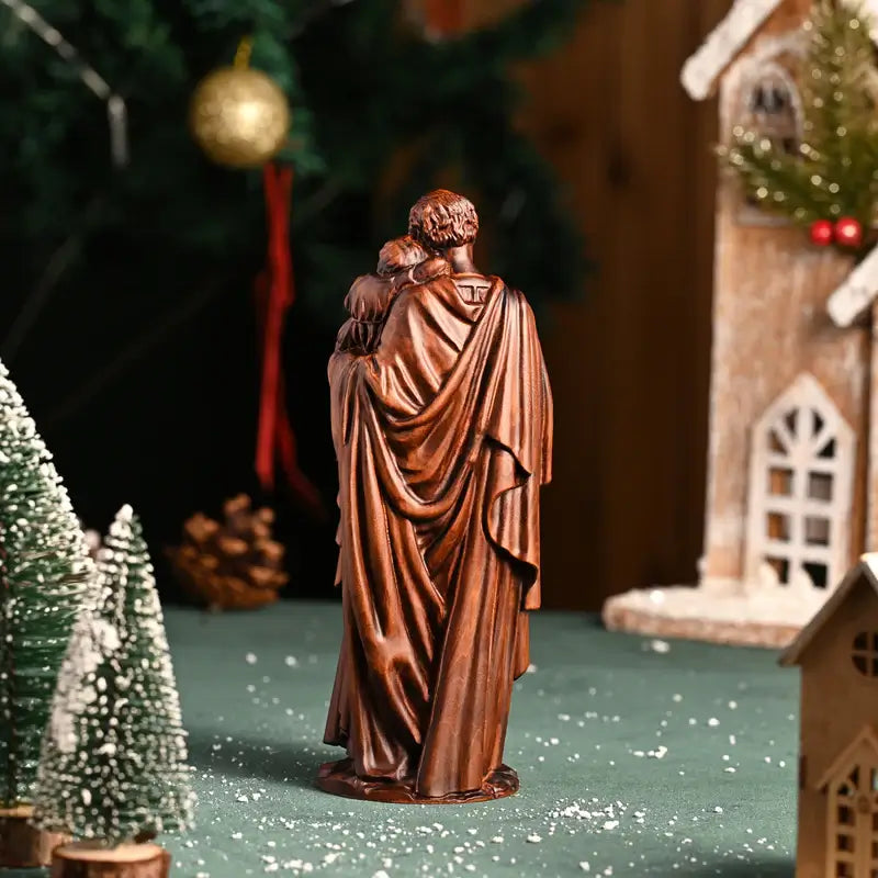 Imagem São José e Menino Jesus - Sagrado Tesouro