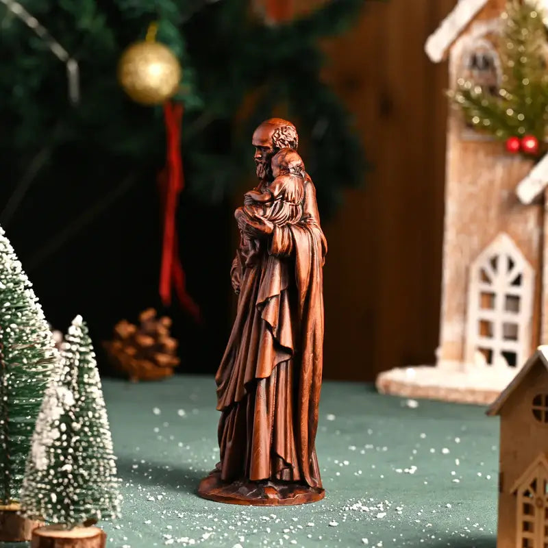 Imagem São José e Menino Jesus - Sagrado Tesouro