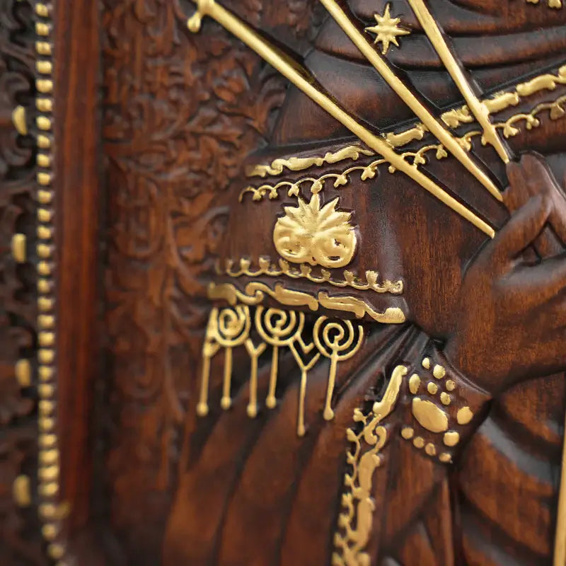 Nossa Senhora das Dores Escultura em Madeira - Sagrada Familia