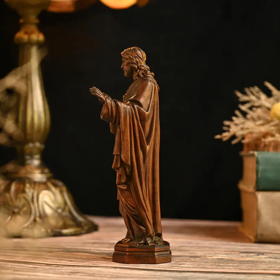 Sagrado Coração de Jesus em Madeira - Sagrado Tesouro