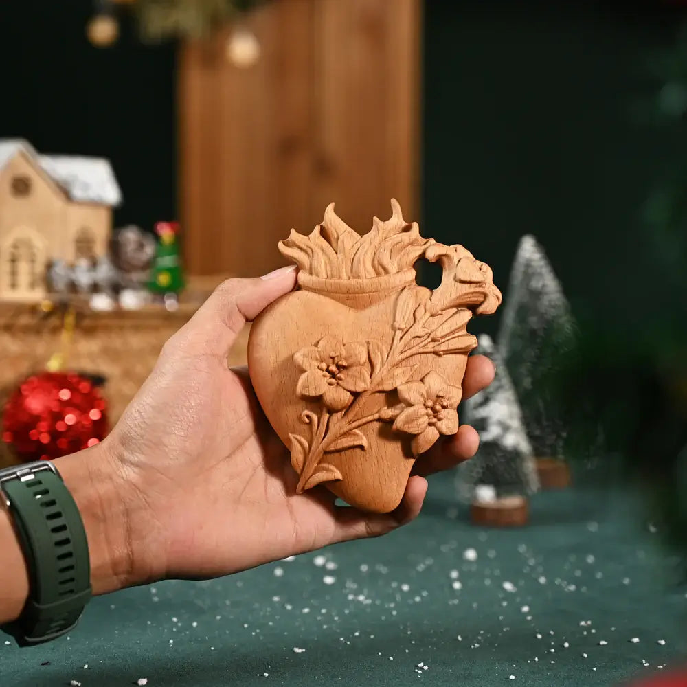 Sagrado Coração de José em Madeira - Sagrado Tesouro