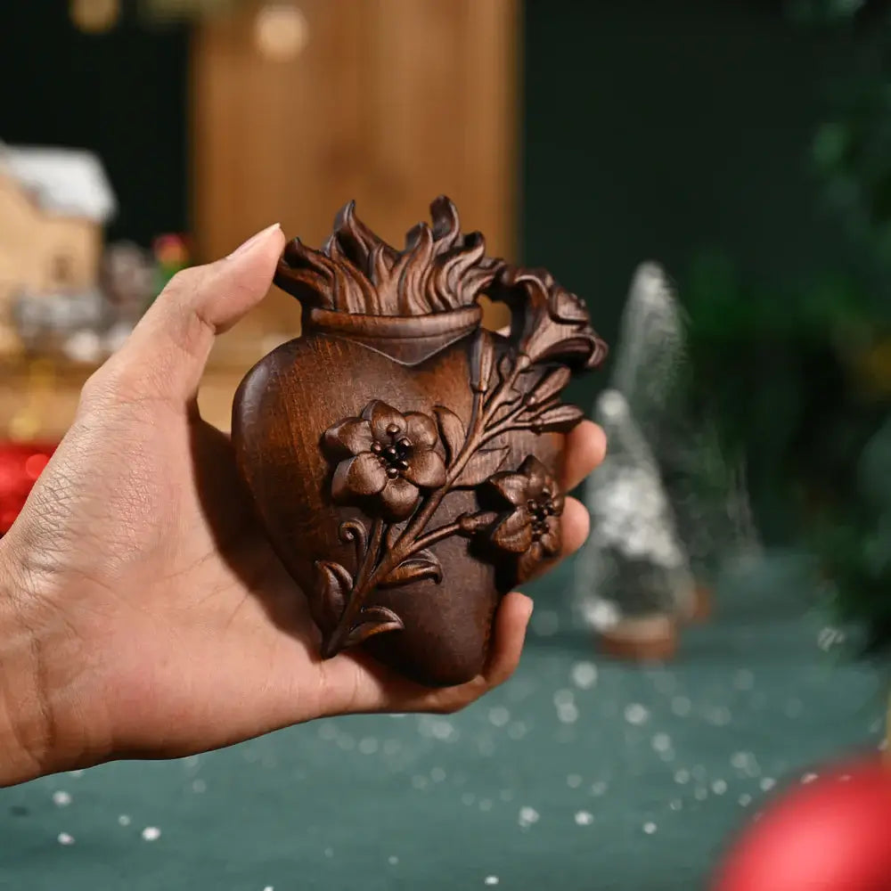 Sagrado Coração de José em Madeira - Sagrado Tesouro