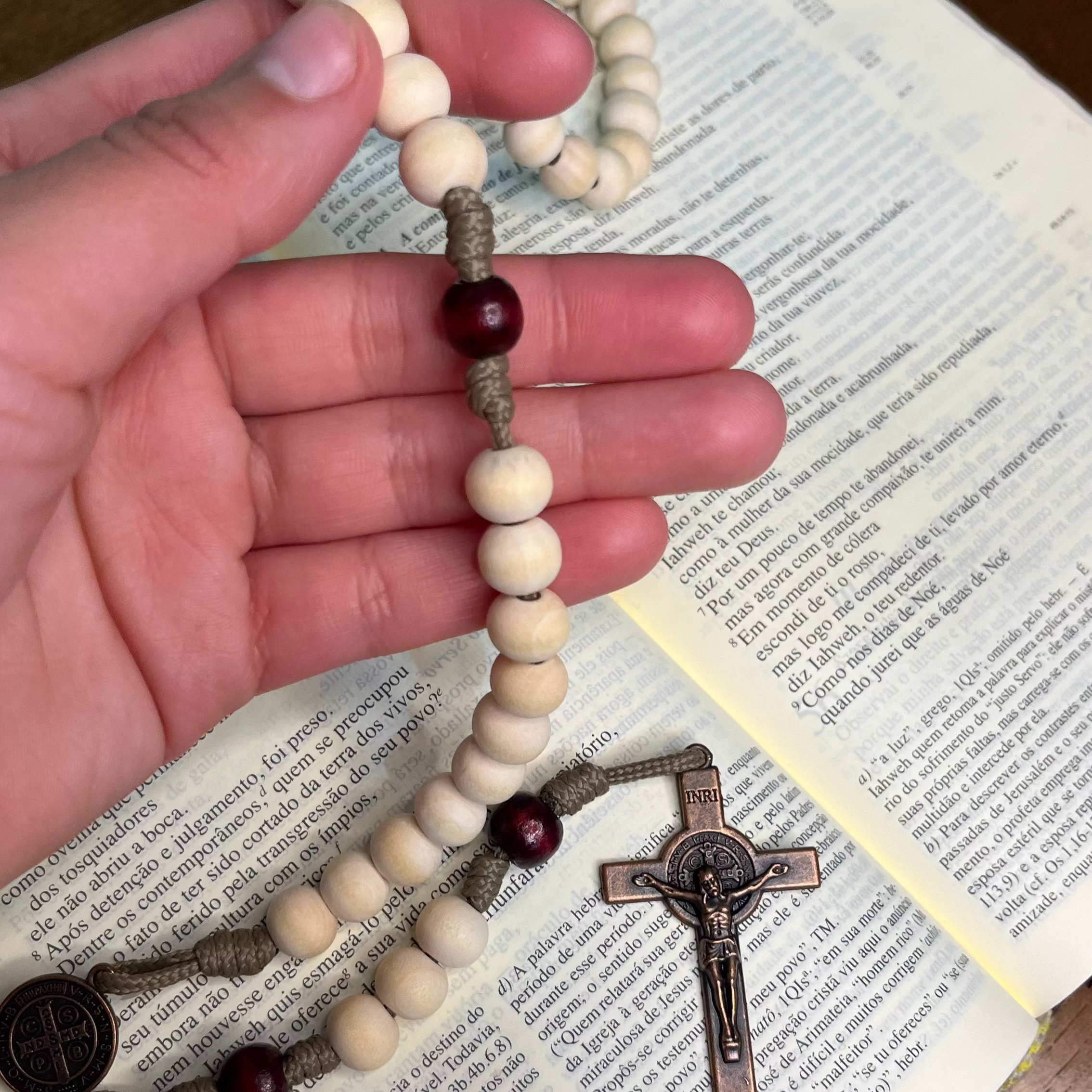Terço Luz do Sangue de Cristo-Sagrado Tesouro
