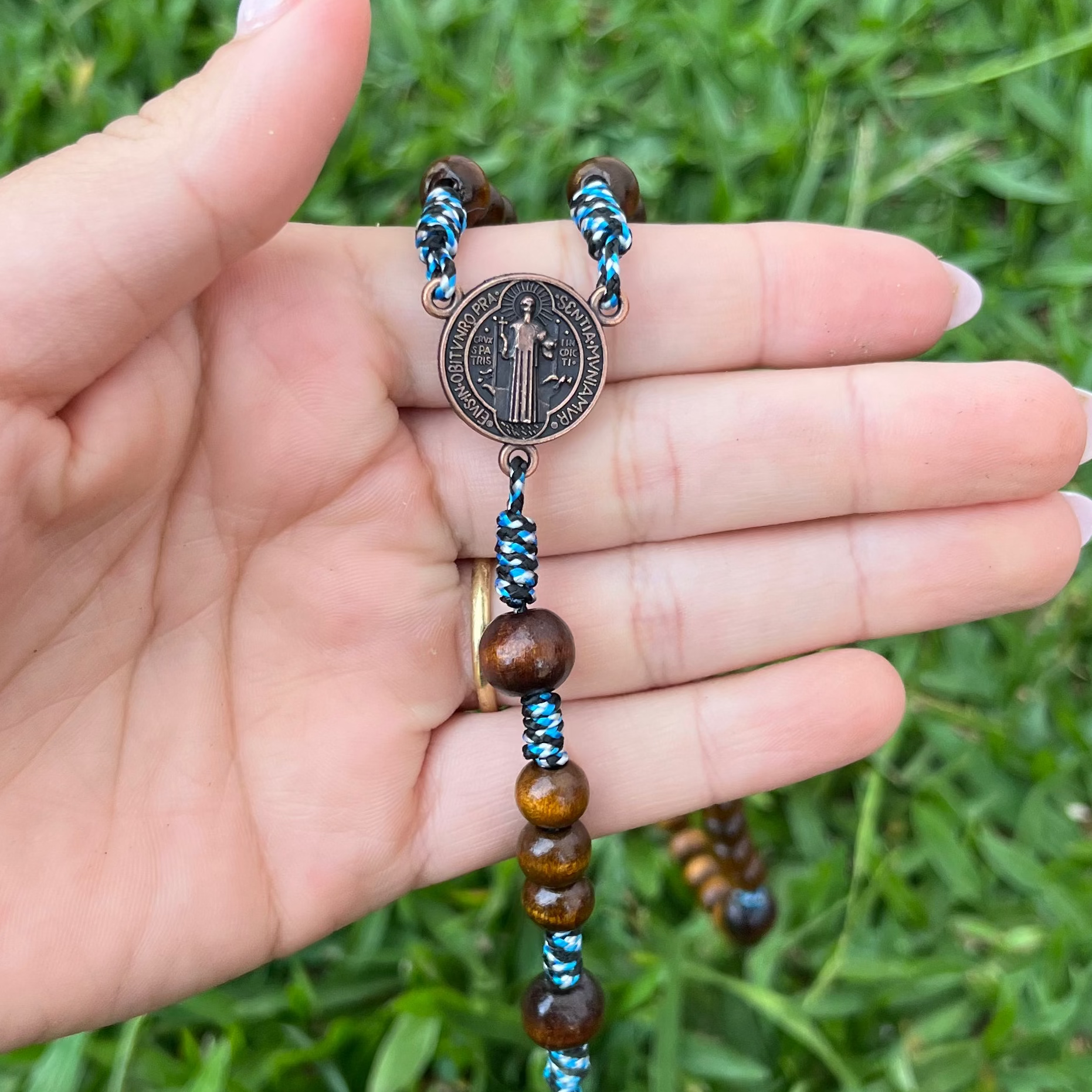 Terço Relíquia Divina São Bento - Sagrado Tesouro