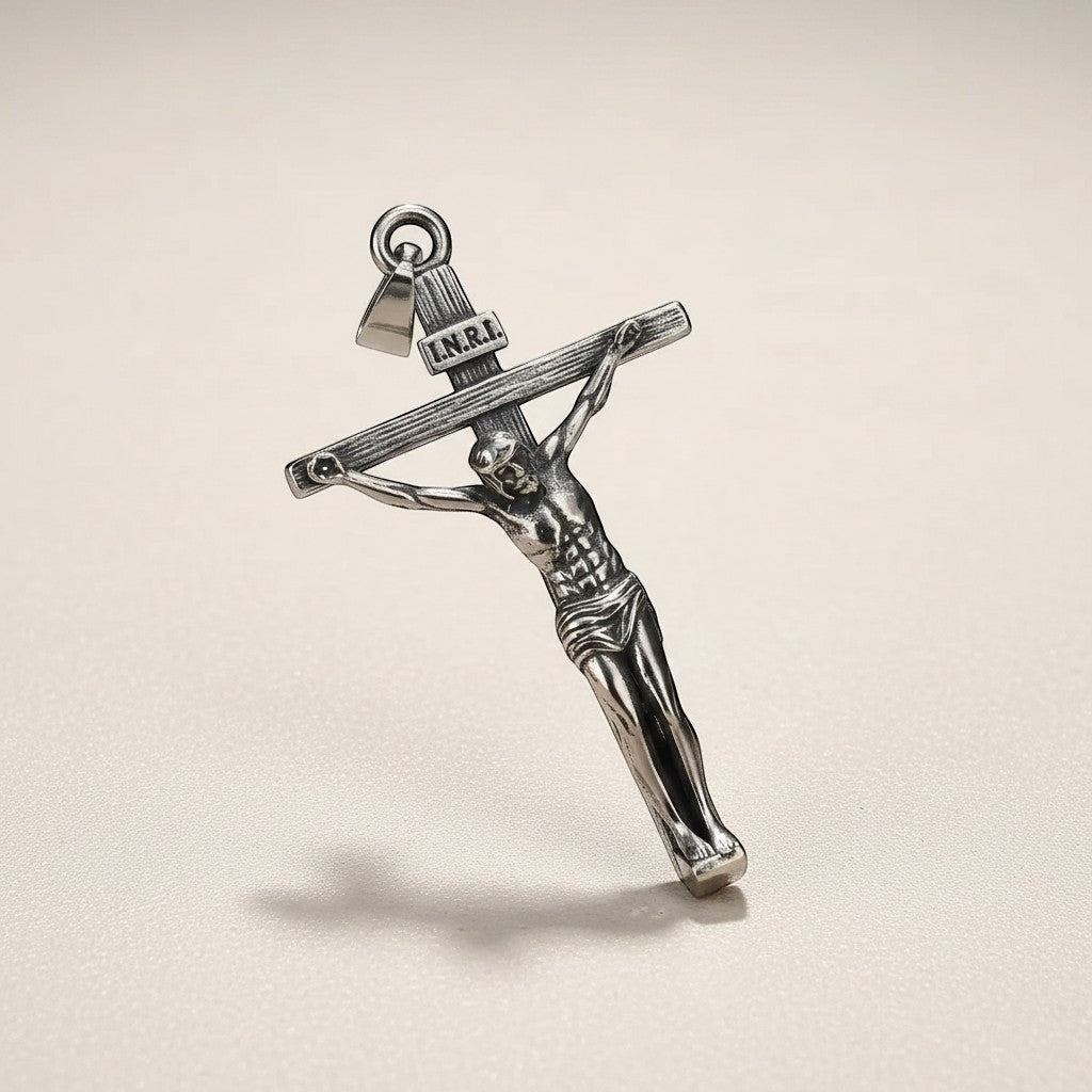Colar Jesus Cristo Crucificado Sagrado Tesouro