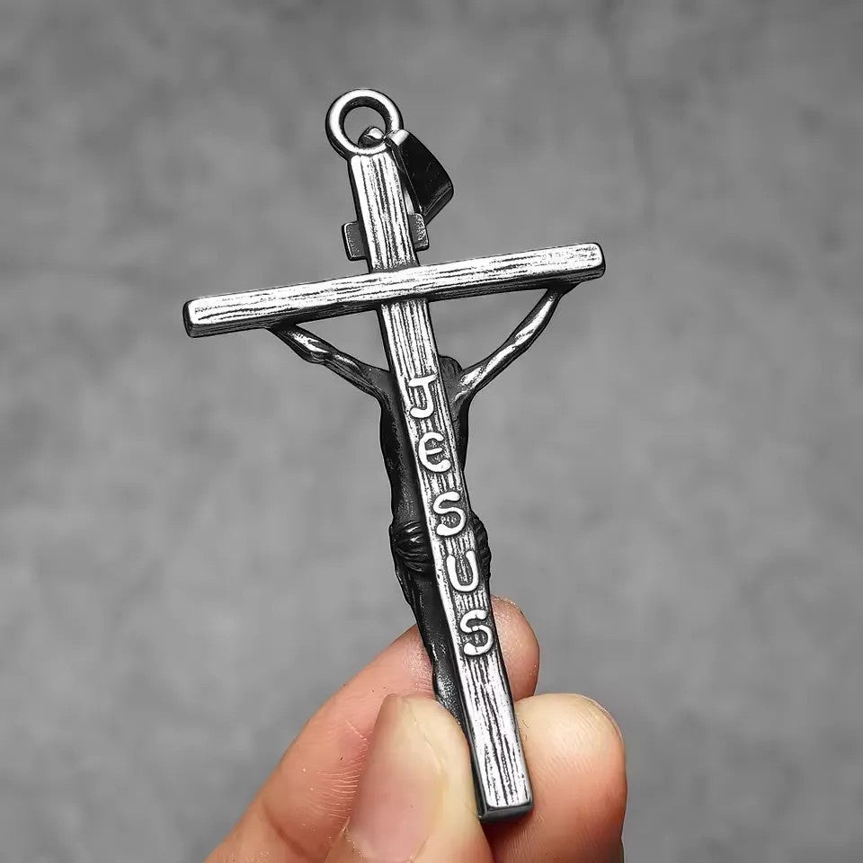 Colar Jesus Cristo Crucificado Sagrado Tesouro