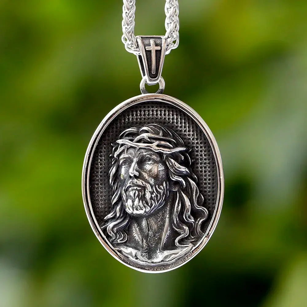 Colar Jesus Cristo Coroa de Espinhos Cristão - Sagrado Tesouro