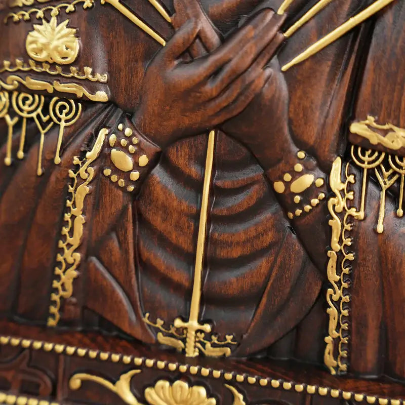 Nossa Senhora das Dores Escultura em Madeira - Sagrada Familia