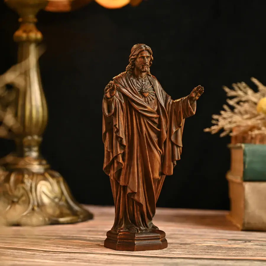 Sagrado Coração de Jesus em Madeira - Sagrado Tesouro