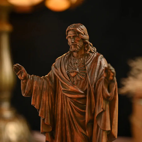 Sagrado Coração de Jesus em Madeira - Sagrado Tesouro