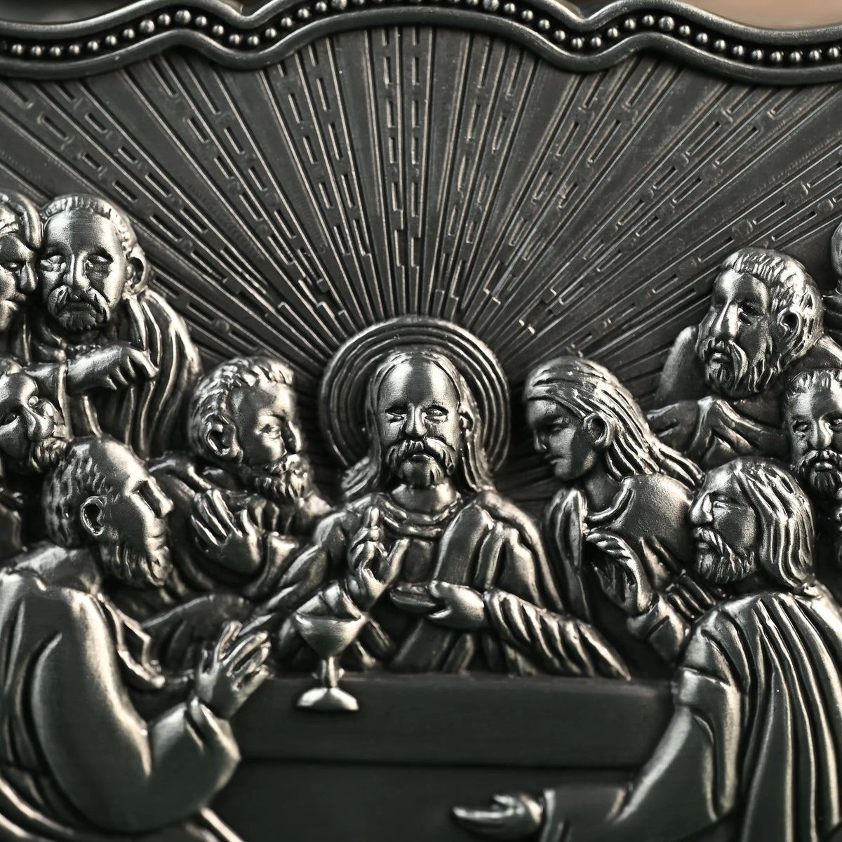 Porta-jóias a Última Ceia para Jóias - detalhes